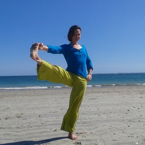 celine, un professeur de yoga à Lorient