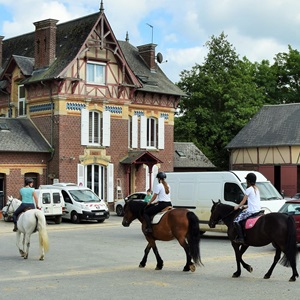 Valentine, un responsable de club d'équitation à Calais