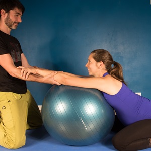 Pole together, un professeur à Embrun