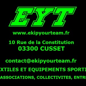 EKIPYOURTEAM BORVO SPORTS, un préparateur sportif en handball à Vichy