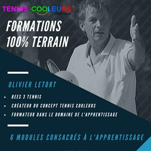 Olivier, un coach en club de tennis à Besançon