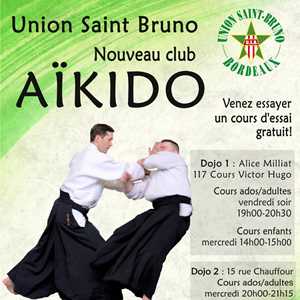 Union Saint Bruno Aïkido, un club d'aikido à Bordeaux