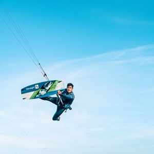 Triderland, un instructeur de kitesurf à Sète