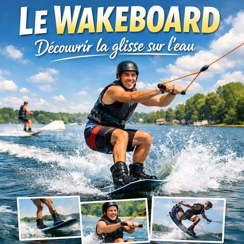 Le wakeboard : découvrir la glisse sur l'eau et choisir son matériel