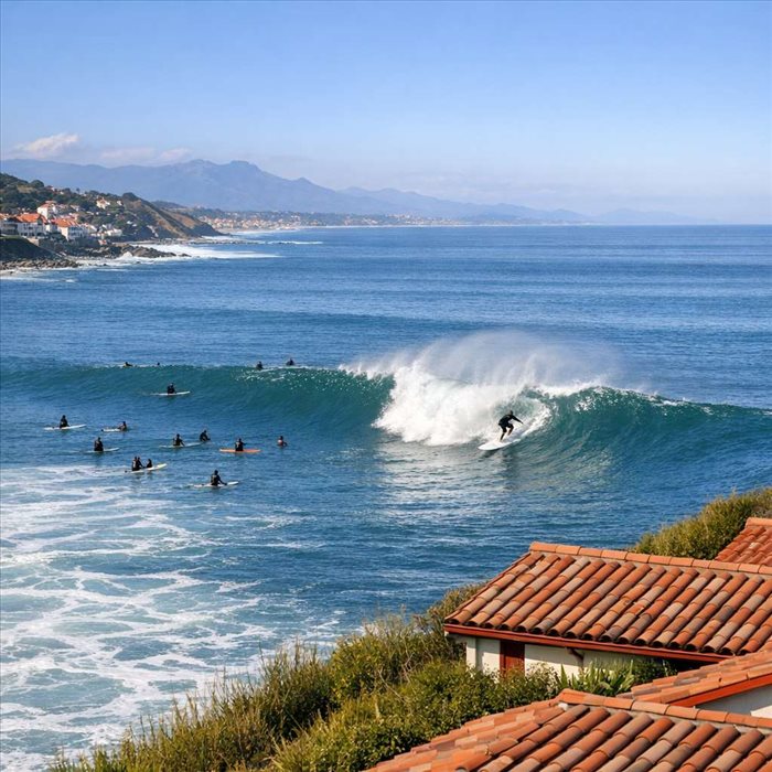 Quand surfer Parlementia à Guéthary : guide complet