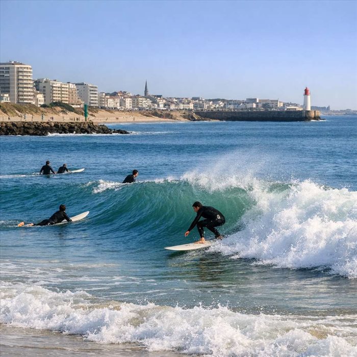 Vague de Tanchet aux Sables-d’Olonne : comprendre le spot