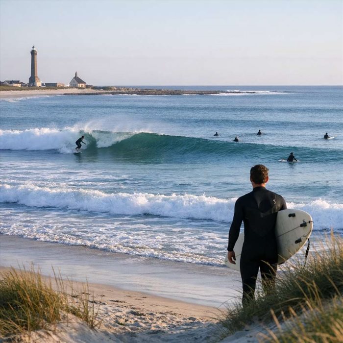 Quand surfer Pors Carn à Penmarch ? Guide des meilleures conditions