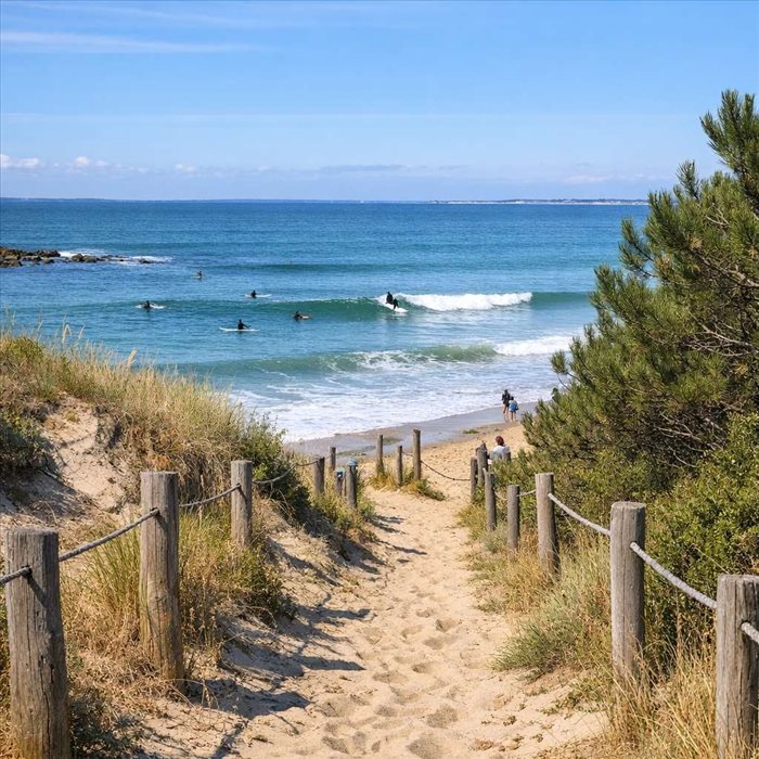 Accéder au spot de la Torchère à Noirmoutier : guide complet