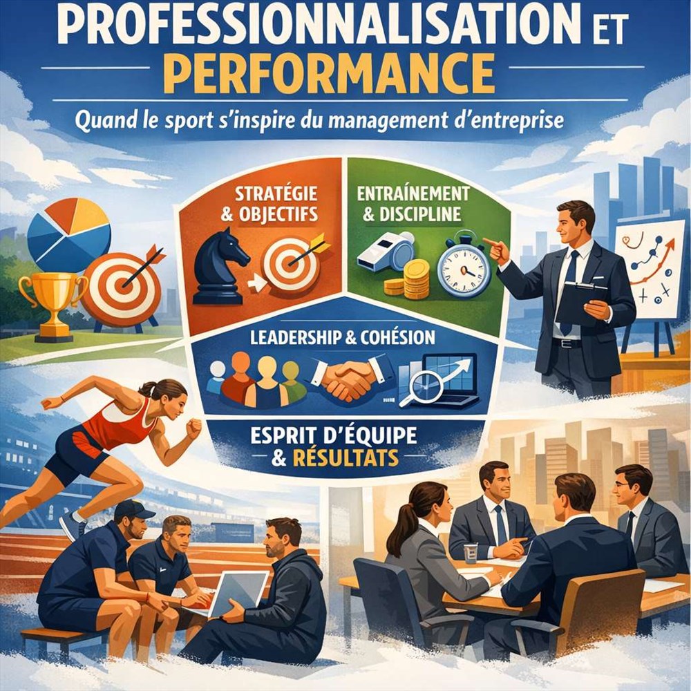 Professionnalisation et performance : quand le sport s'inspire du management d'entreprise